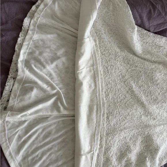 Adrianna Papell Sleeveless Bridal Dress Ivory - Picture 13 of 16